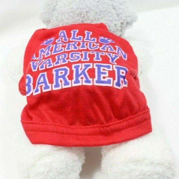 All American Varsity Barker Size XS Pet Tee - Picture 2 of 4